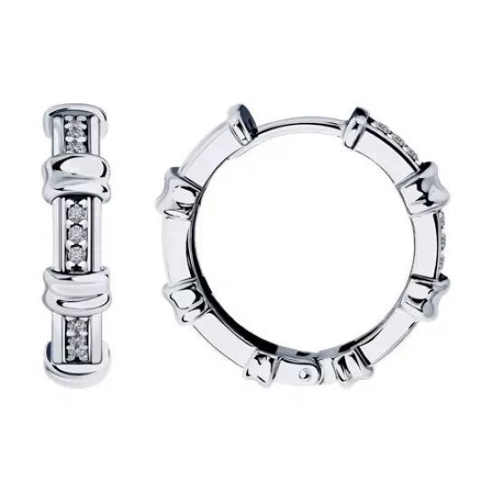 Серьги из серебра