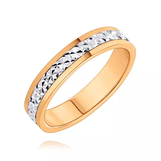 Кольцо обручальное из золота