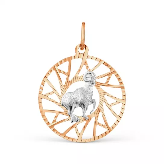 Подвеска зодиак из золота