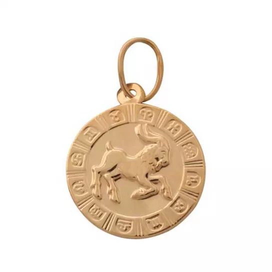 Подвеска зодиак из золота