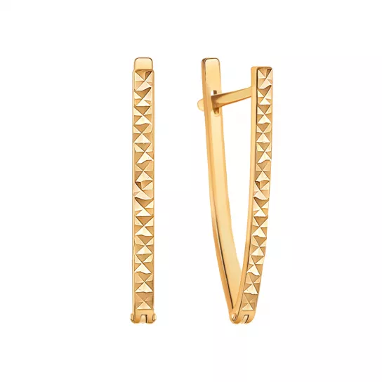 Серьги из золота