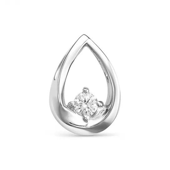 Подвеска с бриллиантами из золота