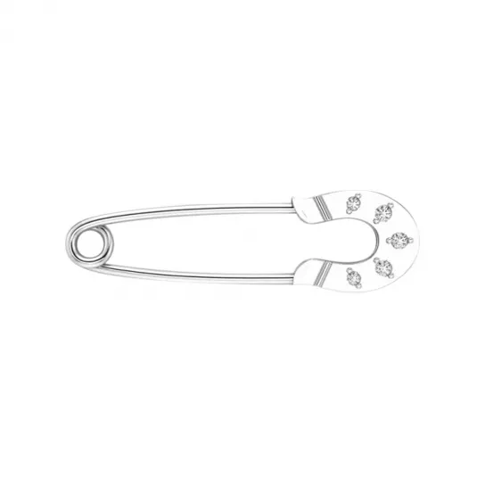 Булавка из серебра