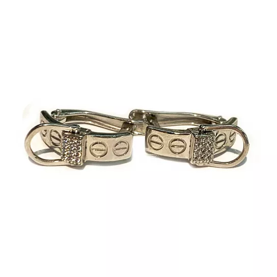 Серьги из серебра