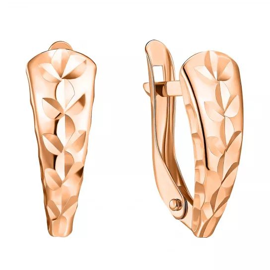 Серьги из золота