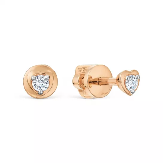 Пусеты из золота