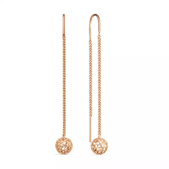 Серьги из золота