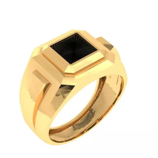 Кольцо-печатка из золота