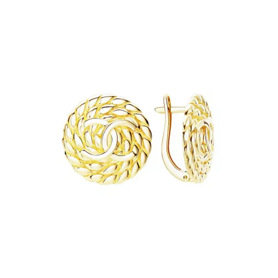 Серьги из золота