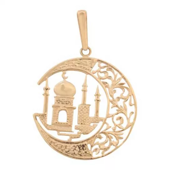 Подвеска мусульманская из золота